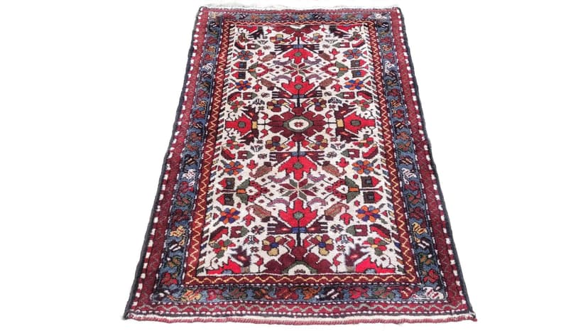 Dywan Hamadan 155x105 cm, czerwony, wełna, Iran