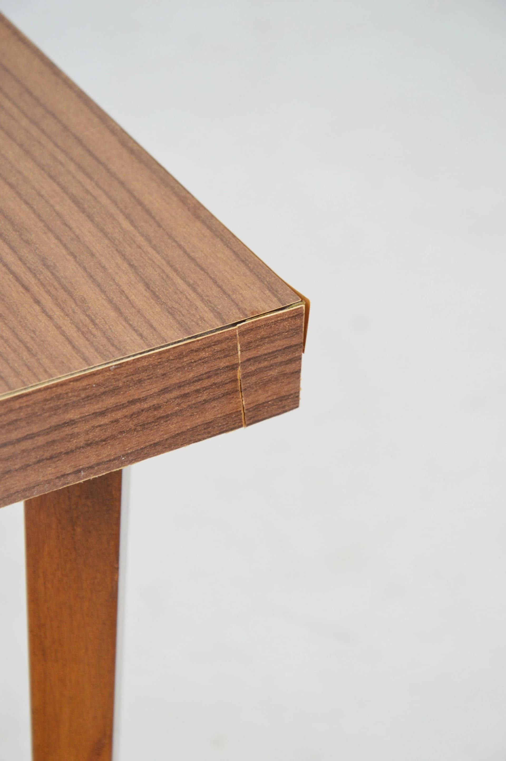 Mobile plant stand, brown wood, Germany, 1980s - 85252