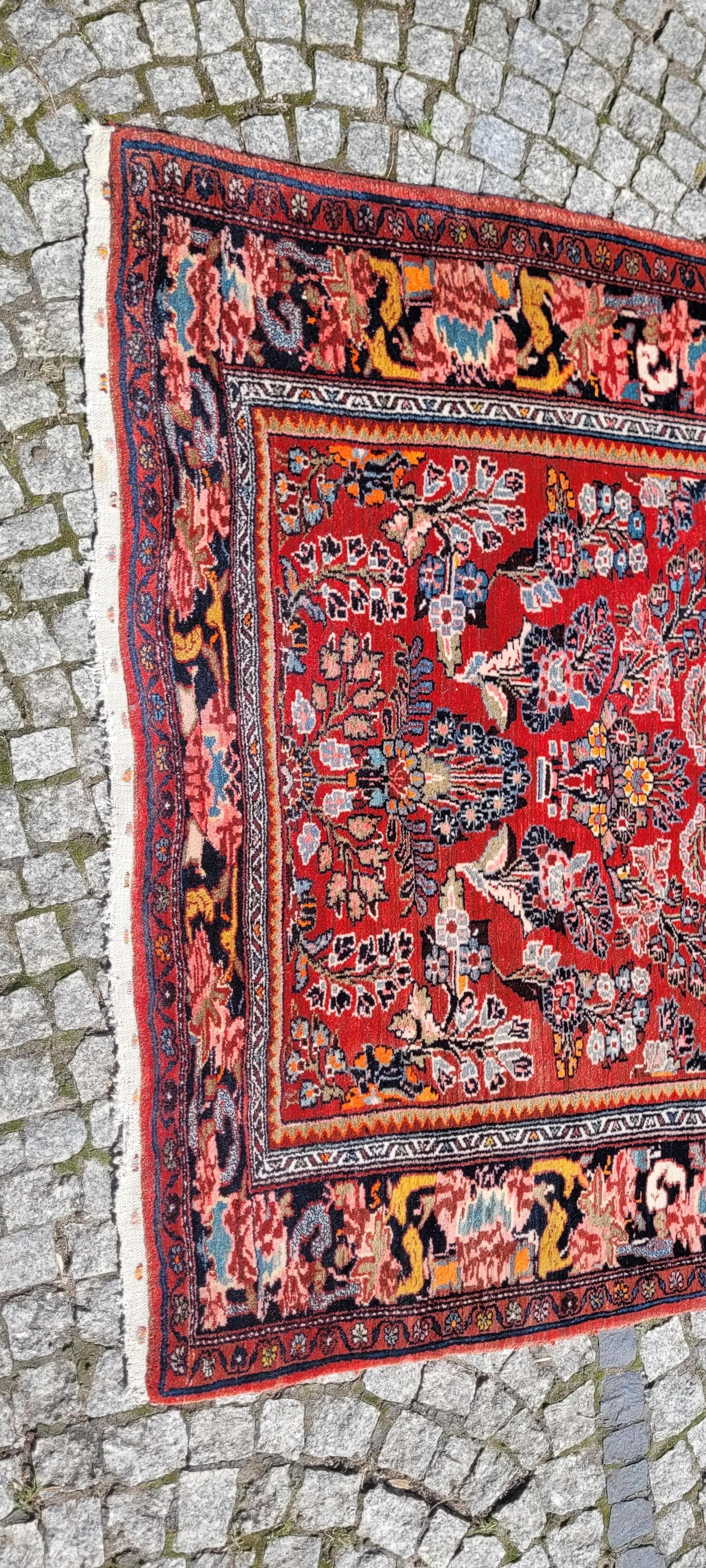 Dywan Sarough, 138x210 cm, multikolor, wełna, Iran, początek XX w. - 87917