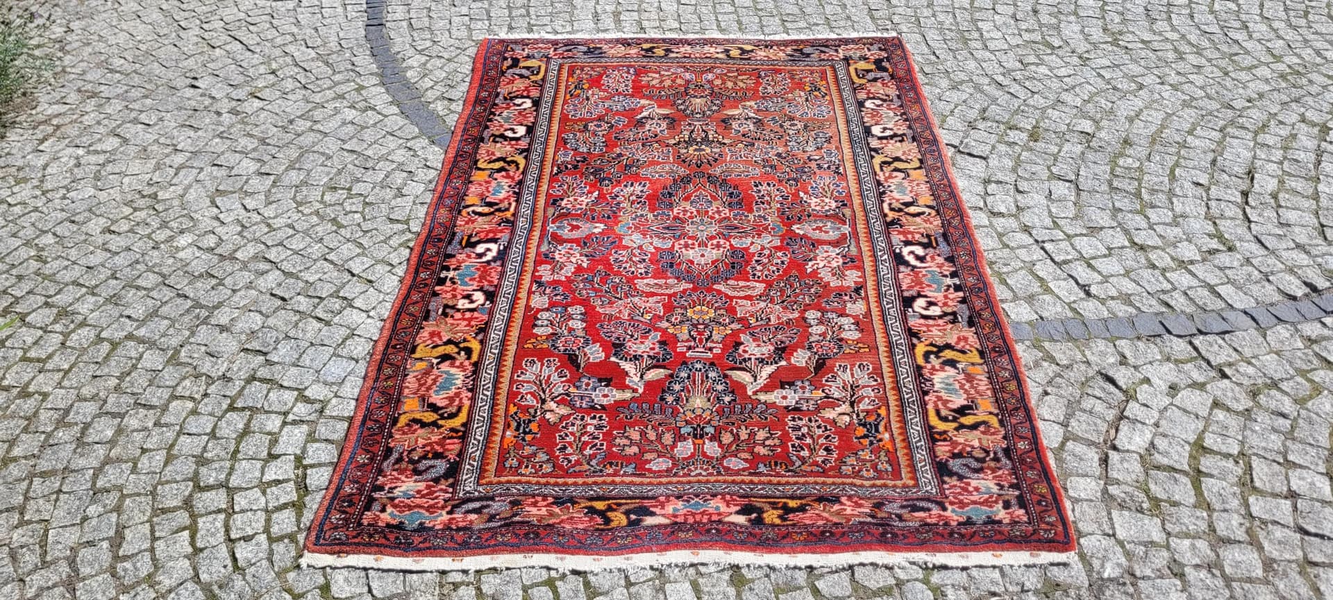 Dywan Sarough, 138x210 cm, multikolor, wełna, Iran, początek XX w. - 87921