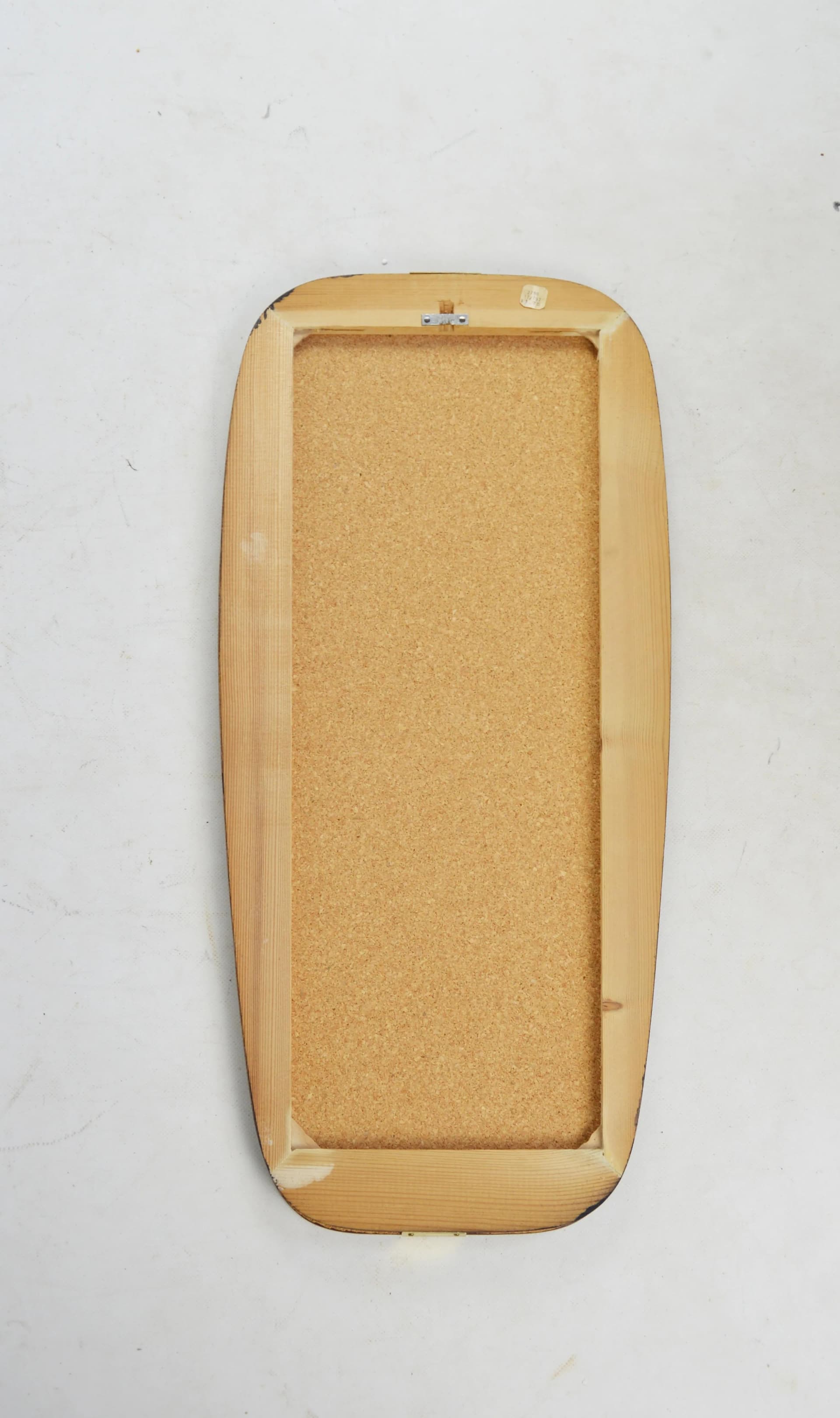 Wall mirror, silver glass, Poland, 1970s. - 84773