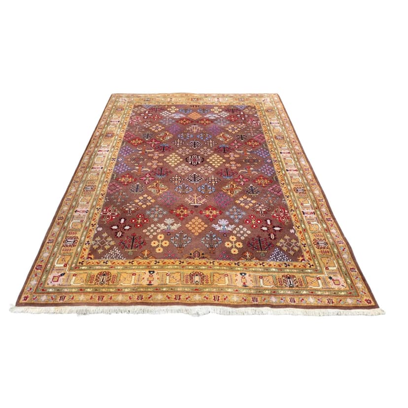 Dywan Dżuszegan 175x260 cm, multikolor, wełna, Iran, lata 60.