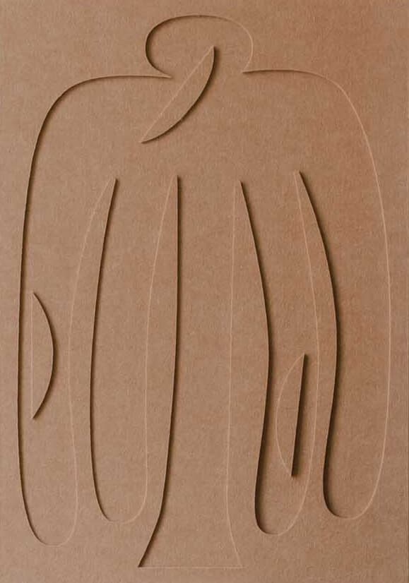 Relief Bocian 59x84 cm, LUDISM