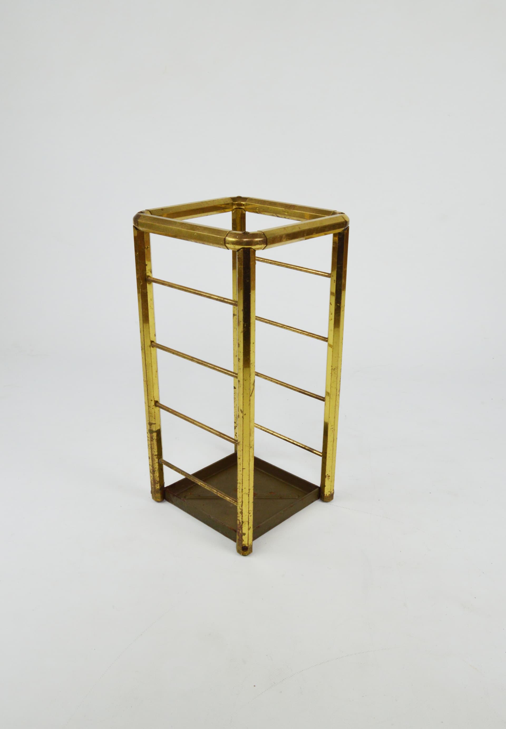 Parasolnik, złoty, mosiądz, Niemcy, lata 70. - 84406