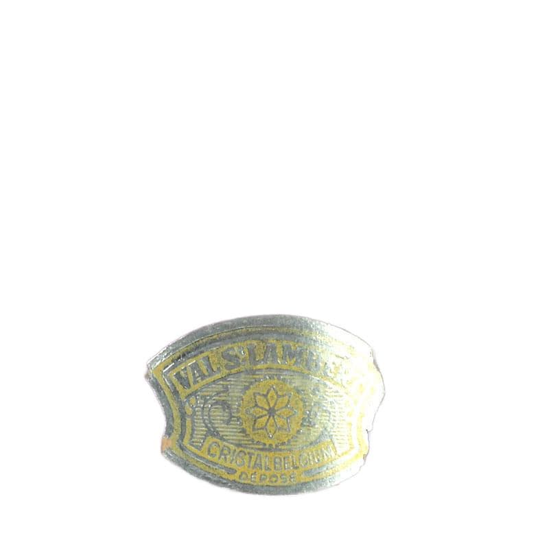 Fioletowa lampa stołowa, Val St Lambert, Belgia, lata 60. - 6866