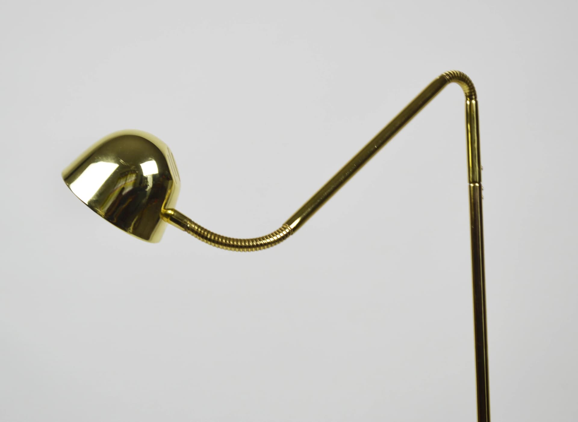 Lampa podłogowa Brillant, złoty, metal, Niemcy, lata 80. - 84378