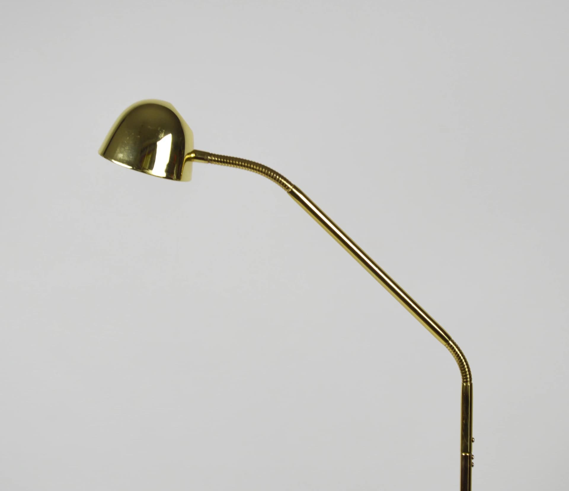 Lampa podłogowa Brillant, złoty, metal, Niemcy, lata 80. - 84377