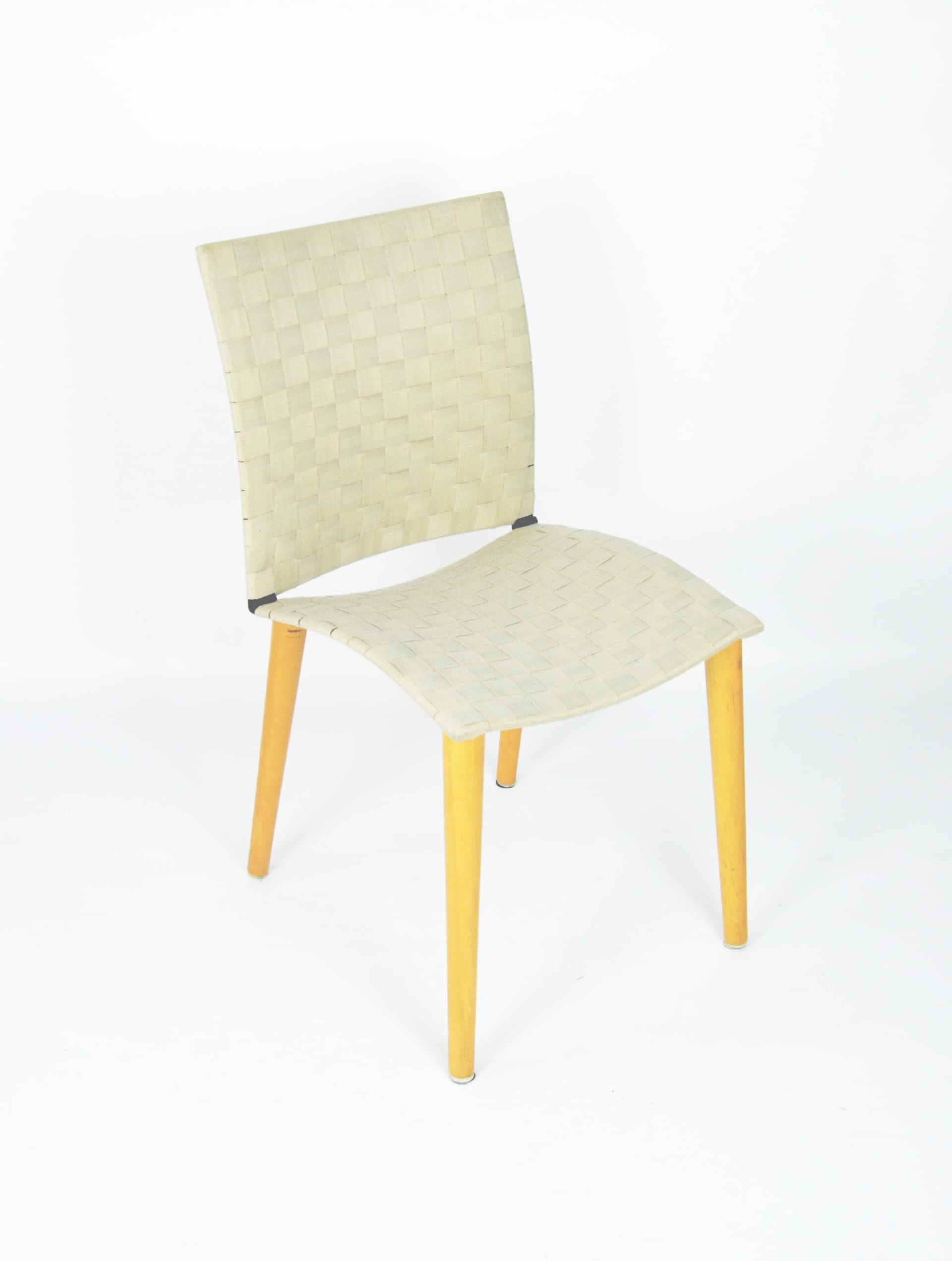 Komplet krzeseł, szary, buk, Lapalma, Włochy, lata 80. - 84283