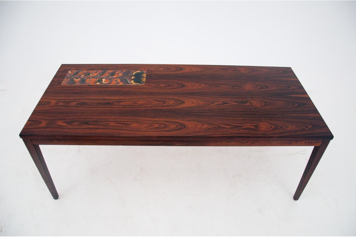 Palisandrowy stolik kawowy, duński design, Dania, lata 60. - 57914