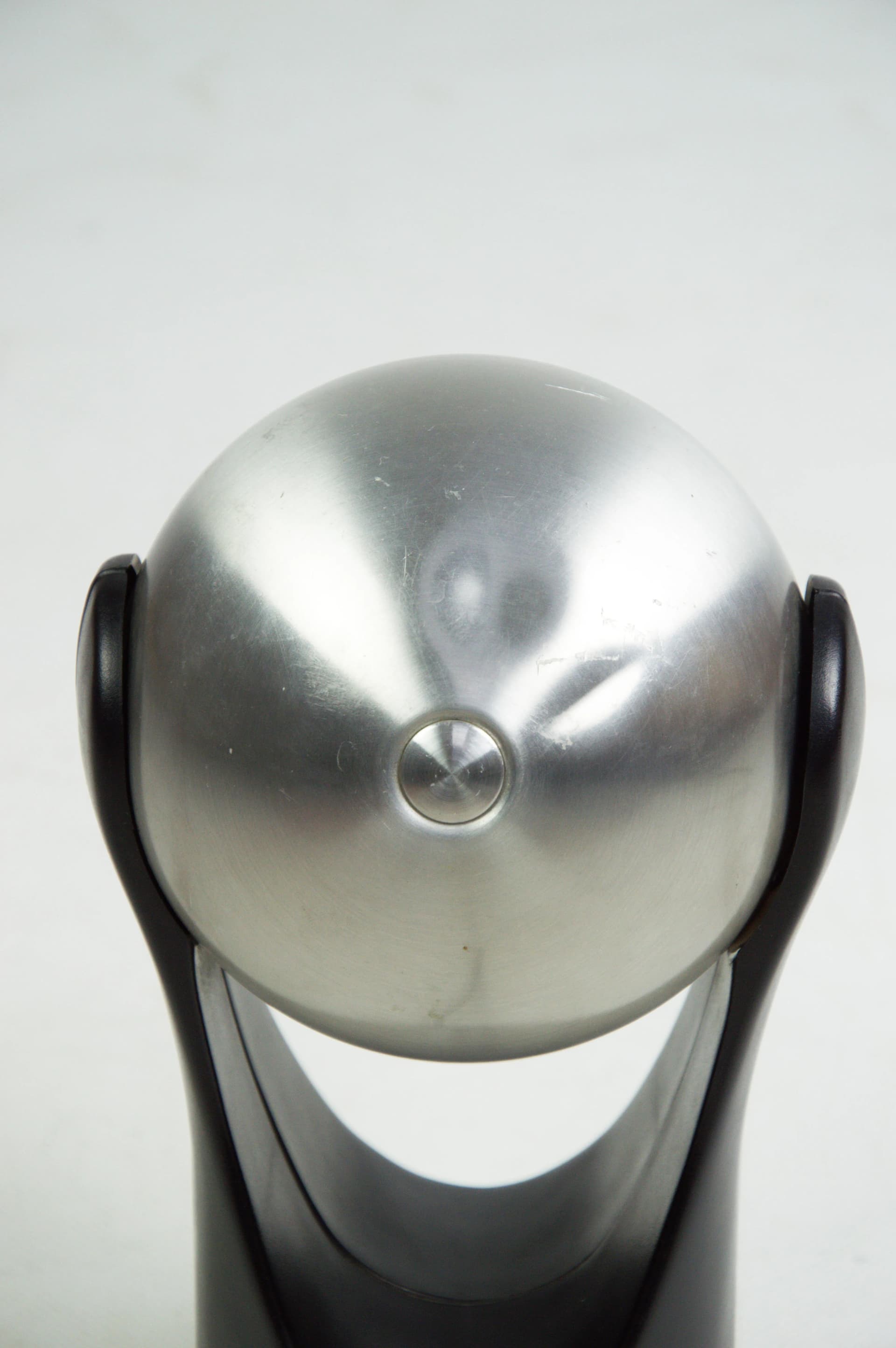 Lampka biurkowa Space Age, srebrny, aluminium, Polska, lata 70. - 84068