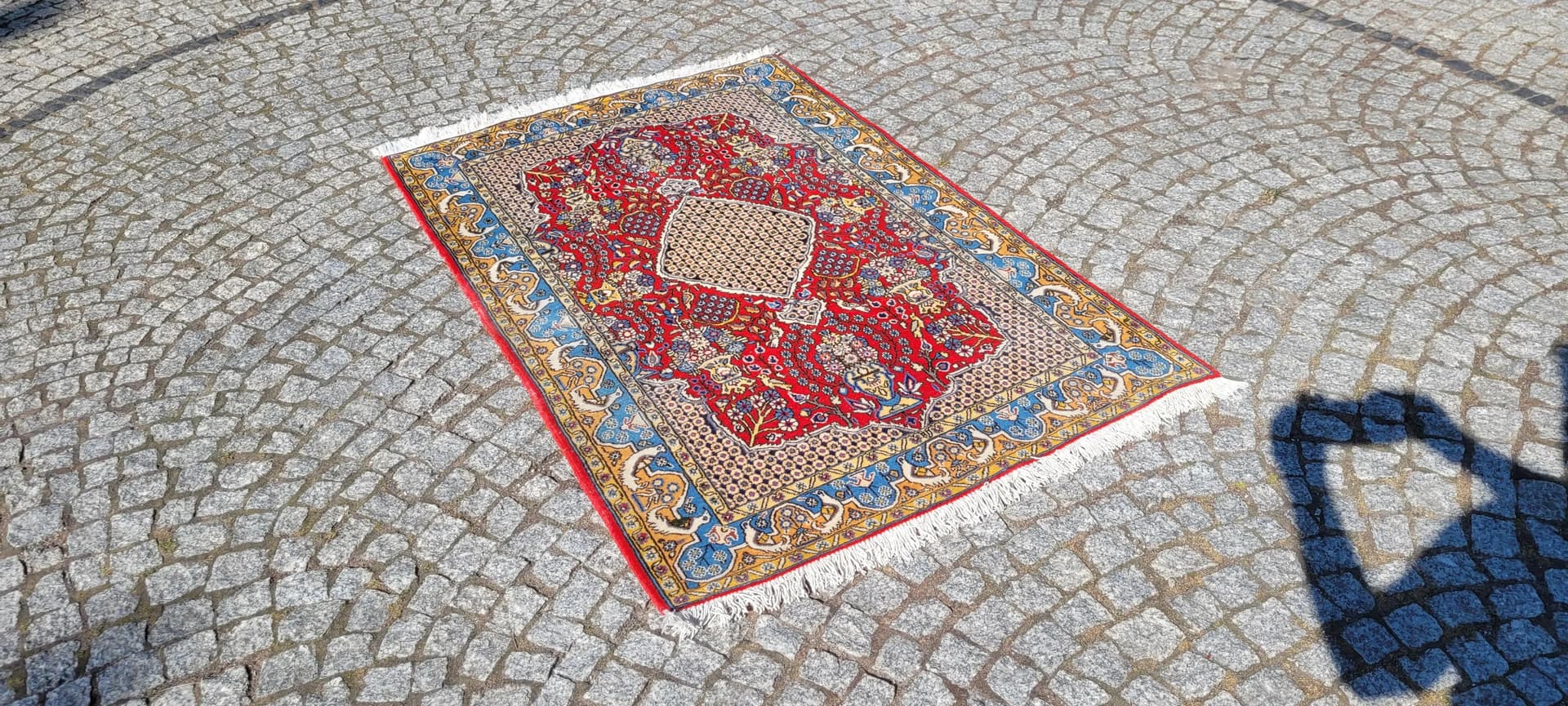 Dywan Ghom, 105x170 cm, multikolor, wełna, Iran - 87371