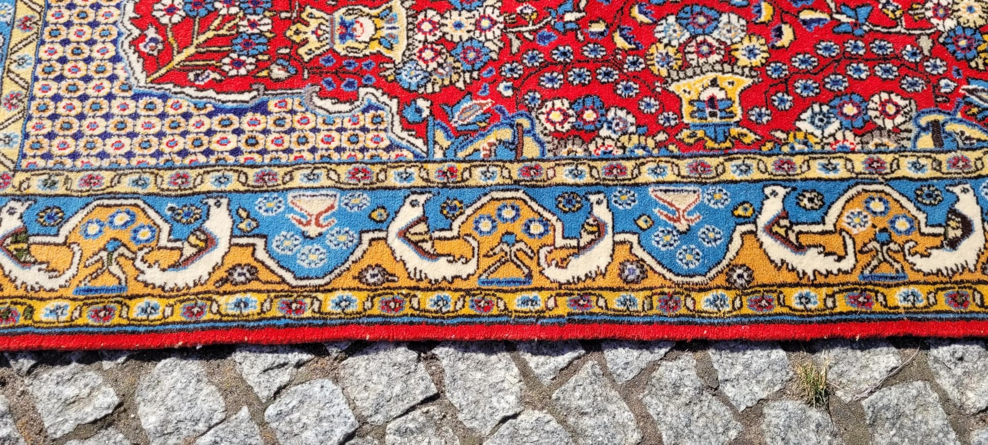 Dywan Ghom, 105x170 cm, multikolor, wełna, Iran - 87367