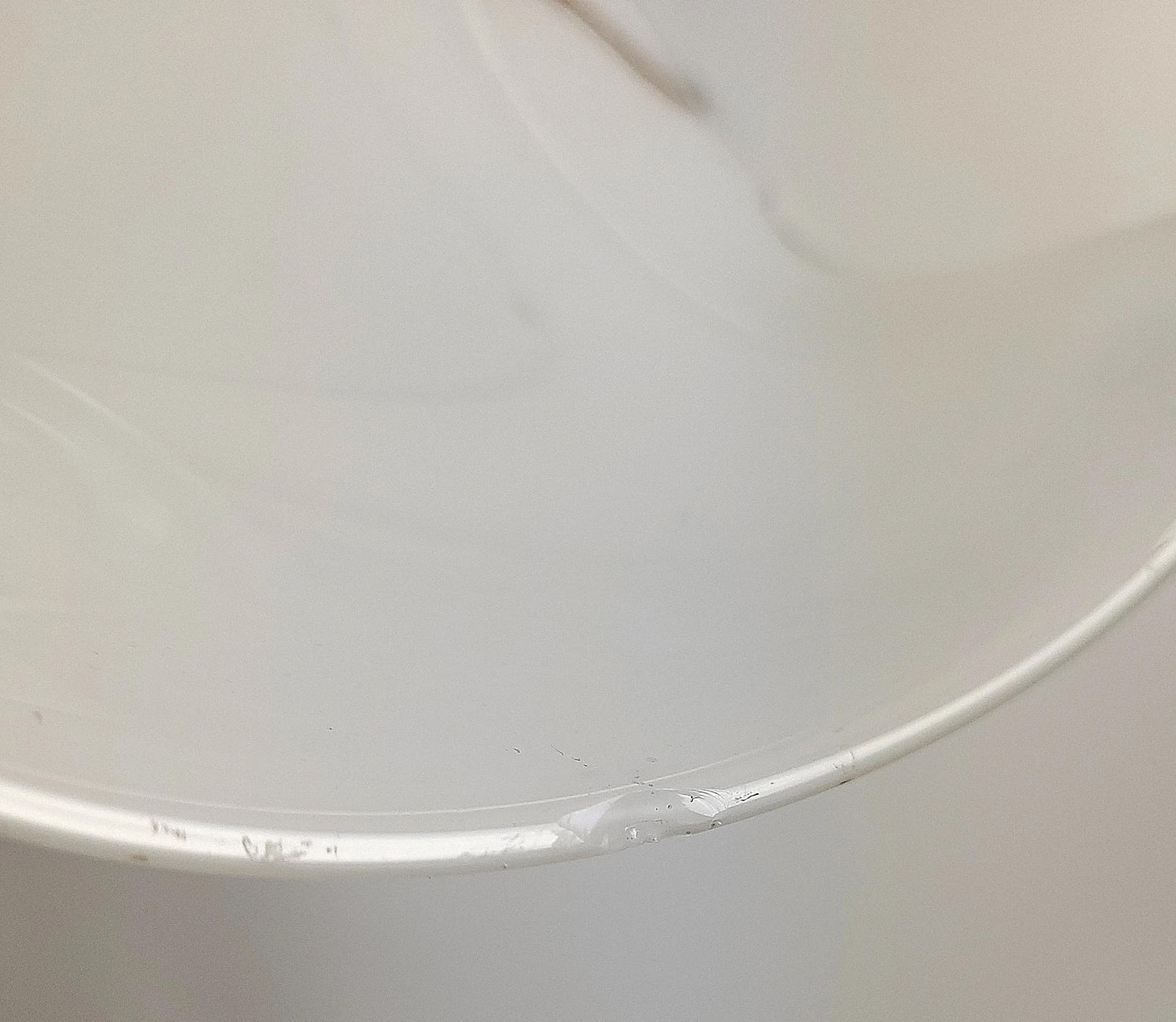 Lampa wisząca, biały, szkło, Doria Leuchten, Niemcy, lata 70. - 83811