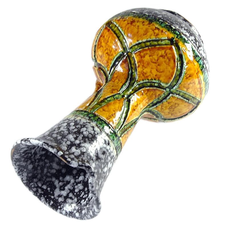 Orange Ceramic Vase, for Nuovo Rinascimento, Italy, 1960s - 6909