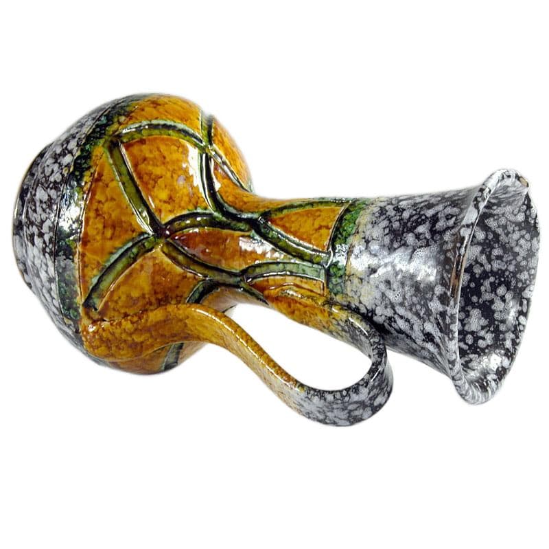 Orange Ceramic Vase, for Nuovo Rinascimento, Italy, 1960s - 6907