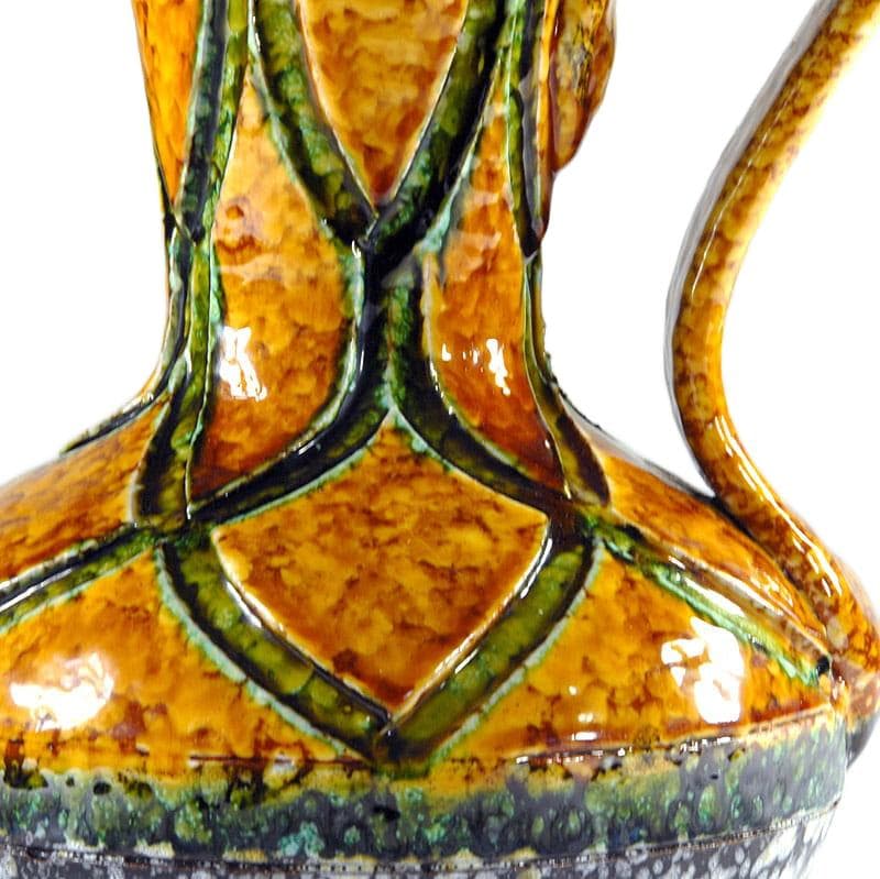 Orange Ceramic Vase, for Nuovo Rinascimento, Italy, 1960s - 6910