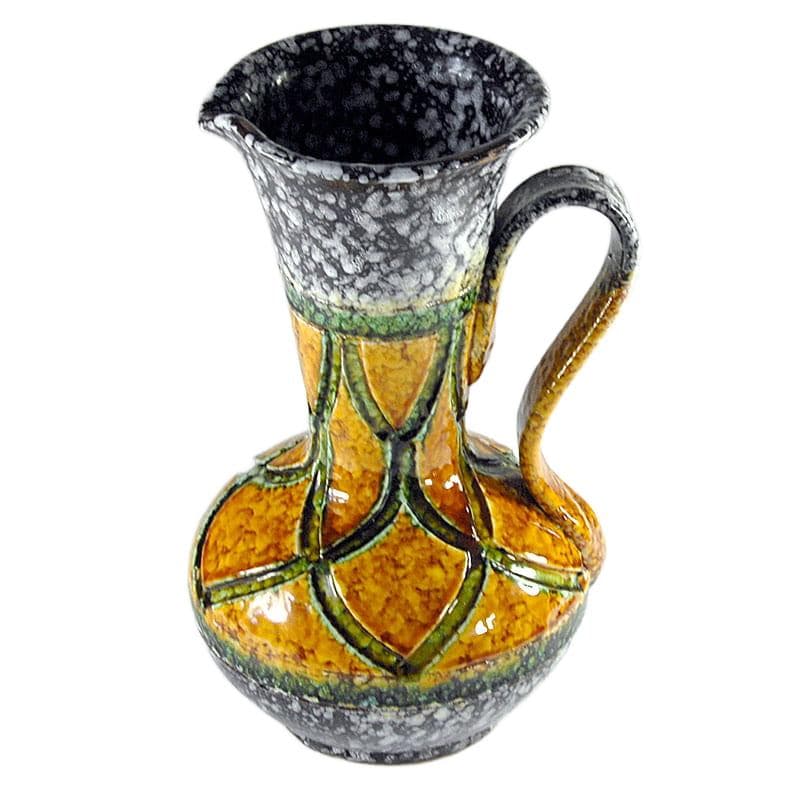 Orange Ceramic Vase, for Nuovo Rinascimento, Italy, 1960s - 6908