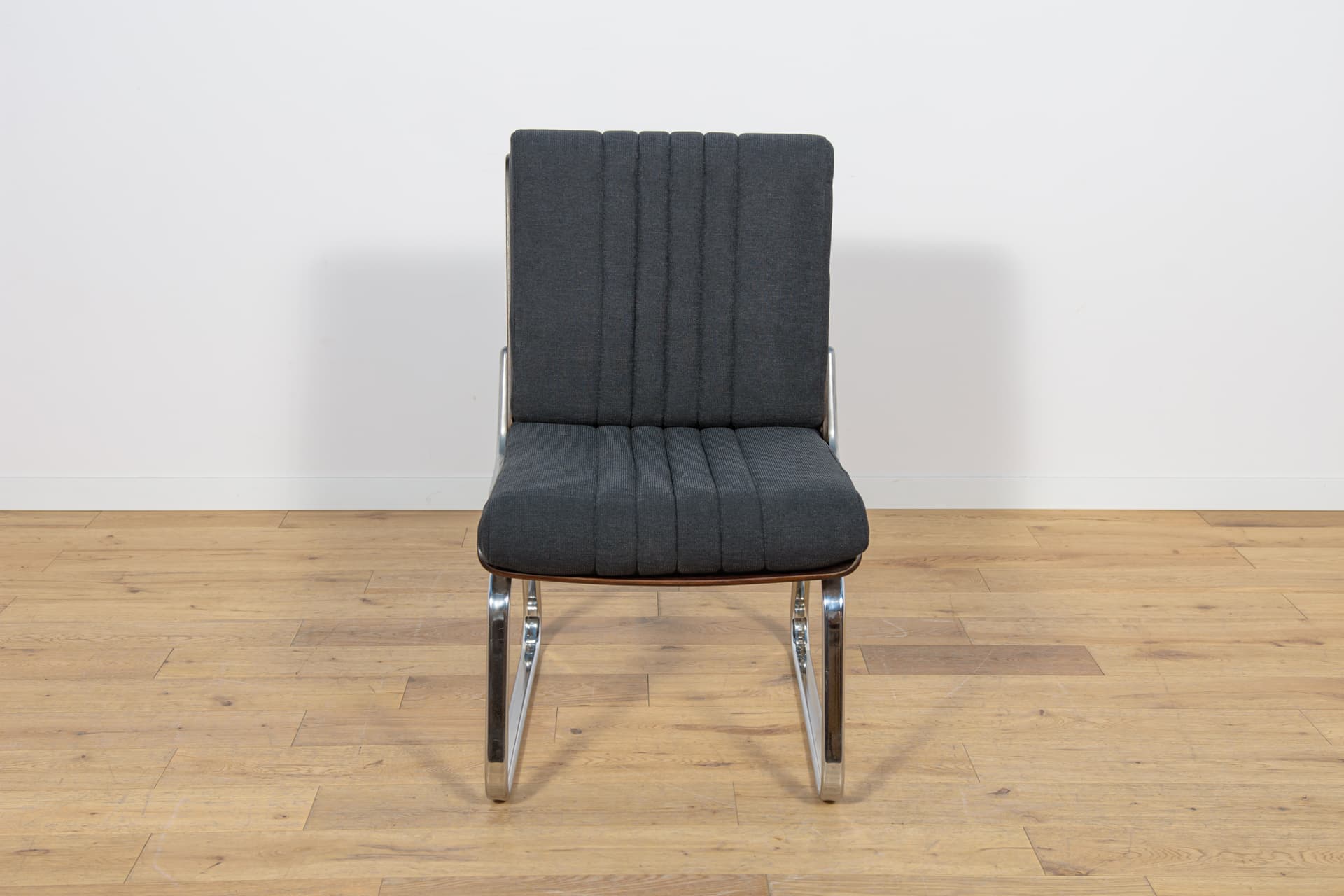 Komplet czterech foteli Chrom & Palisander, Gordon Russel, Wielka Brytania, lata 70. - 89883