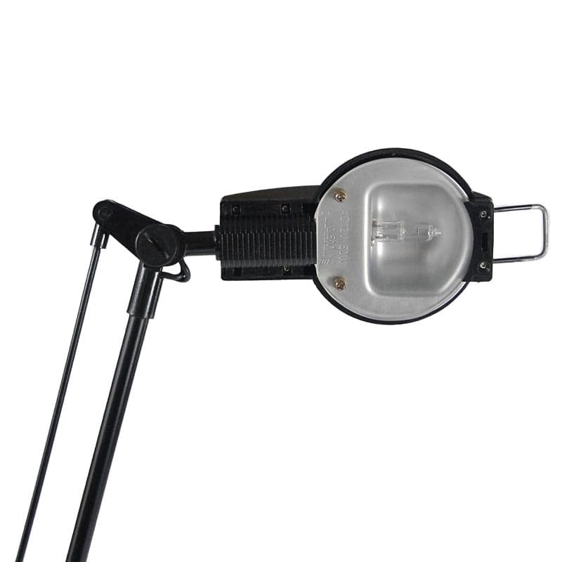 Czarna postmodernistyczna lampa biurkowa, Niemcy, lata 80. - 6884