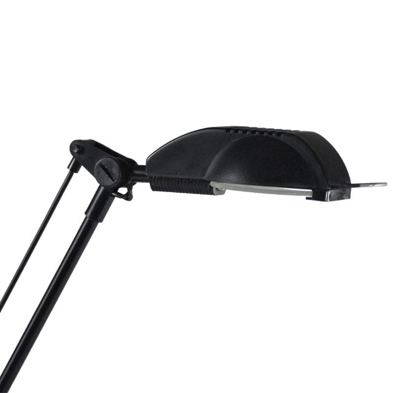 Czarna postmodernistyczna lampa biurkowa, Niemcy, lata 80. - 6886