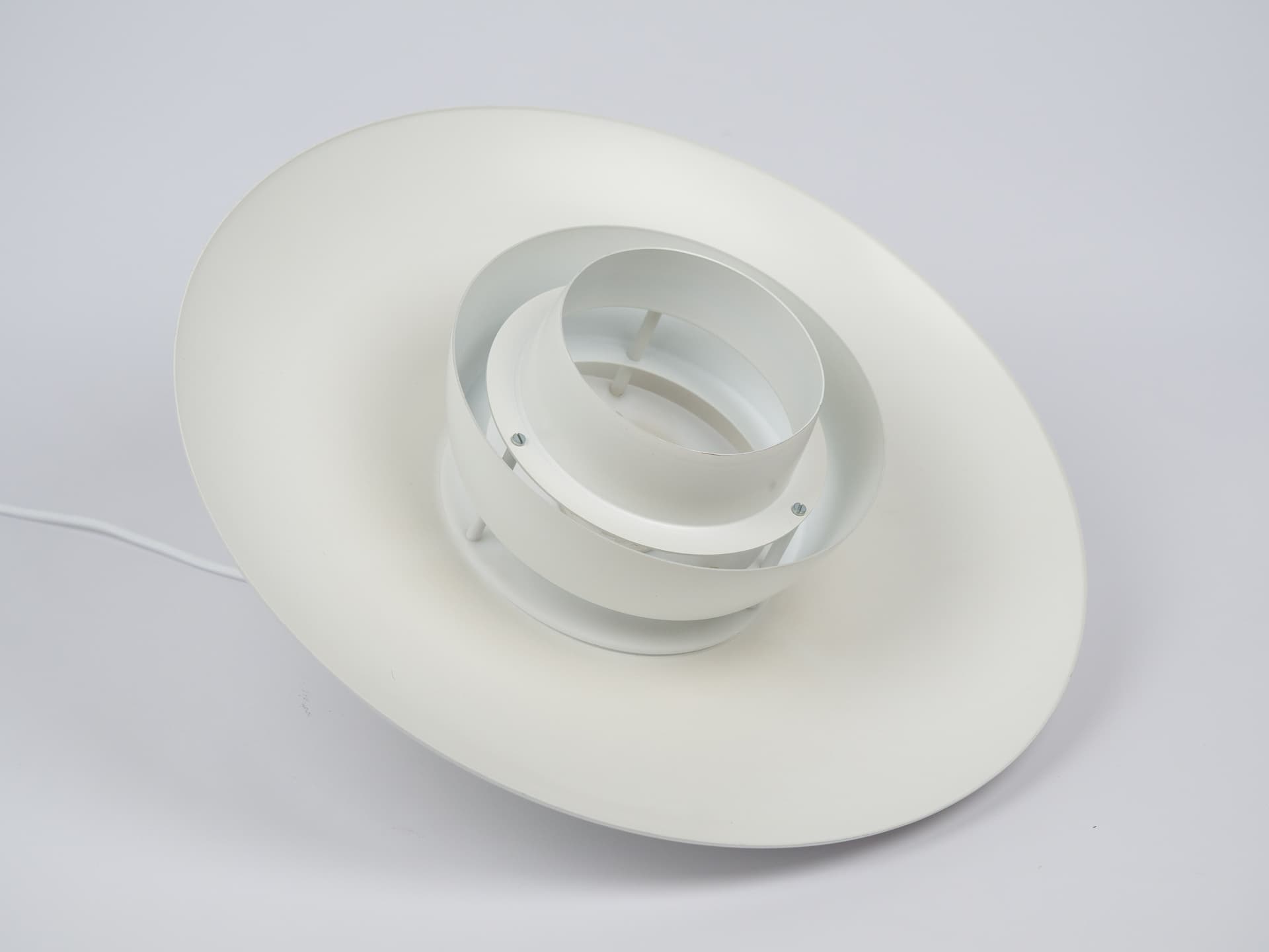 Copper Aluminum Pendant Lamp, by B. Nordsted for Lyskaer, Denmark, 1980s - 90409