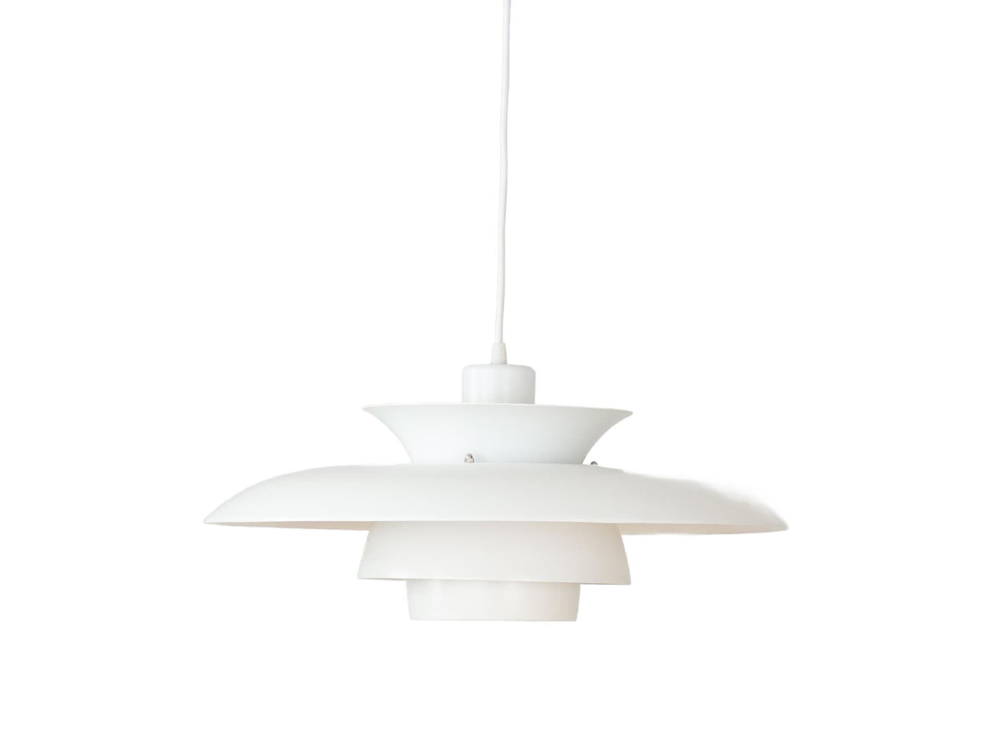 Copper Aluminum Pendant Lamp, by B. Nordsted for Lyskaer, Denmark, 1980s - 99583