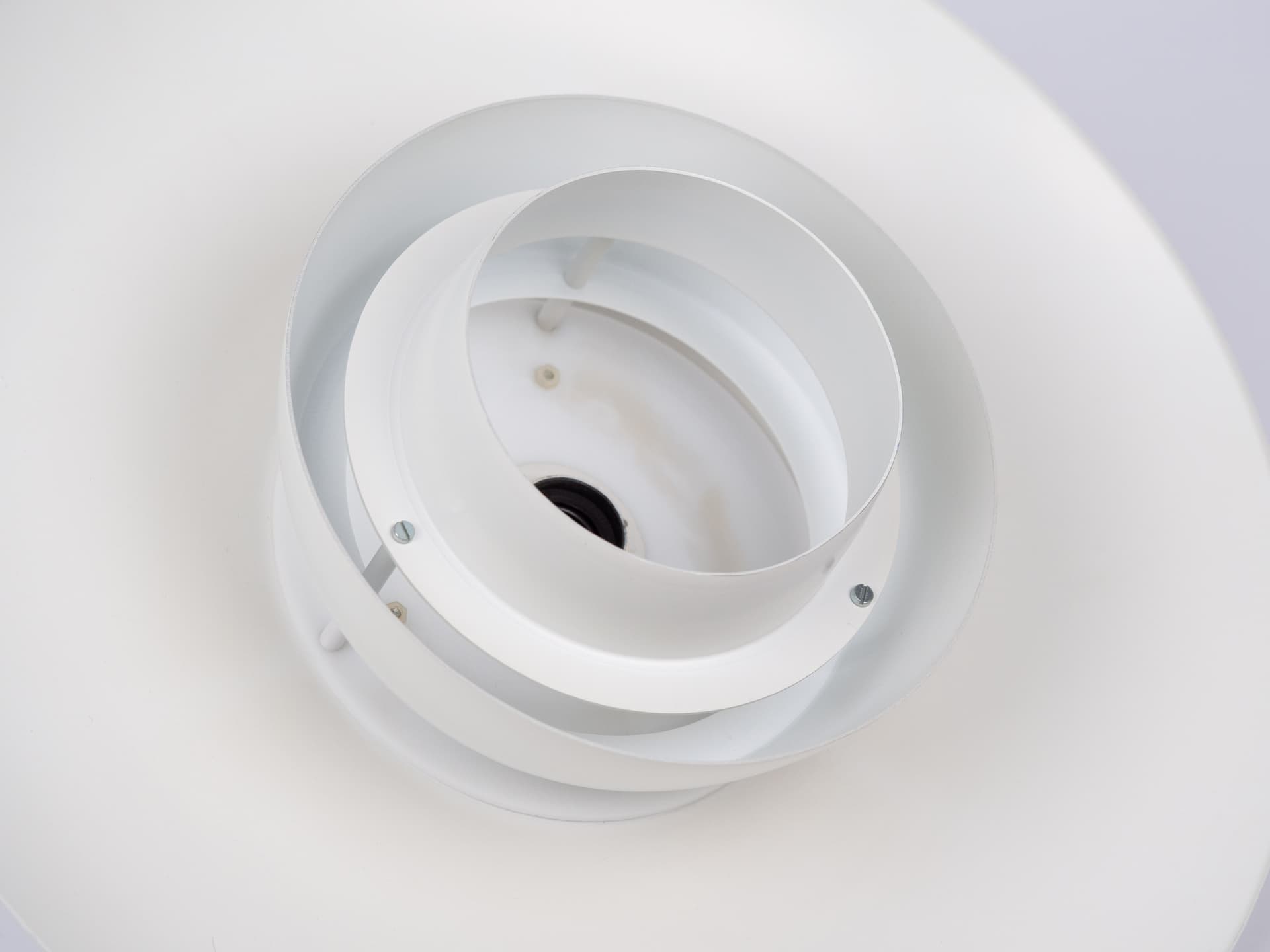 Copper Aluminum Pendant Lamp, by B. Nordsted for Lyskaer, Denmark, 1980s - 90410