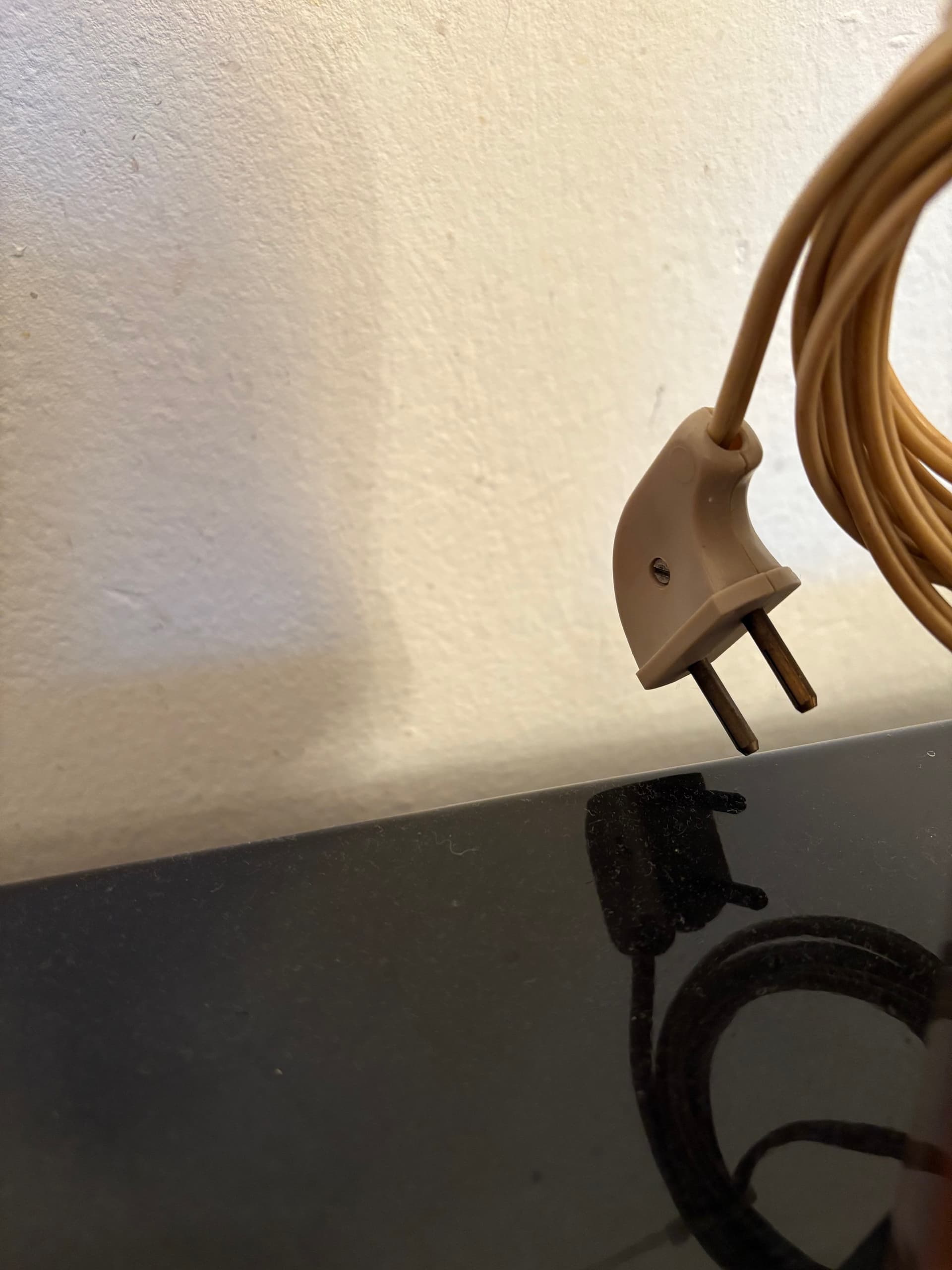 Lampa stołowa Art Deco, ceramika brązowa, Finlandia, lata 20. - 90418