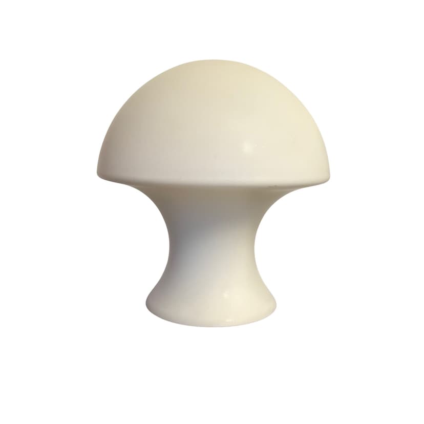 Lampa stołowa, szkło ivory white, Peill & Putzler, Niemcy, lata 60.
