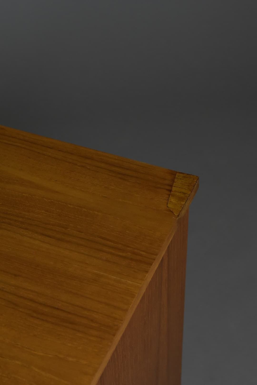 Komoda, teak jasnobrązowy, Szwecja, lata 60. - 90706