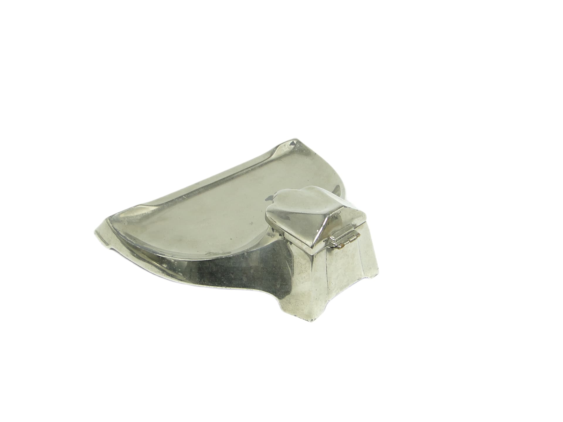 Kałamarz Art Nouveau, cyna srebrzona, Niemcy, początek XX w. - 91796