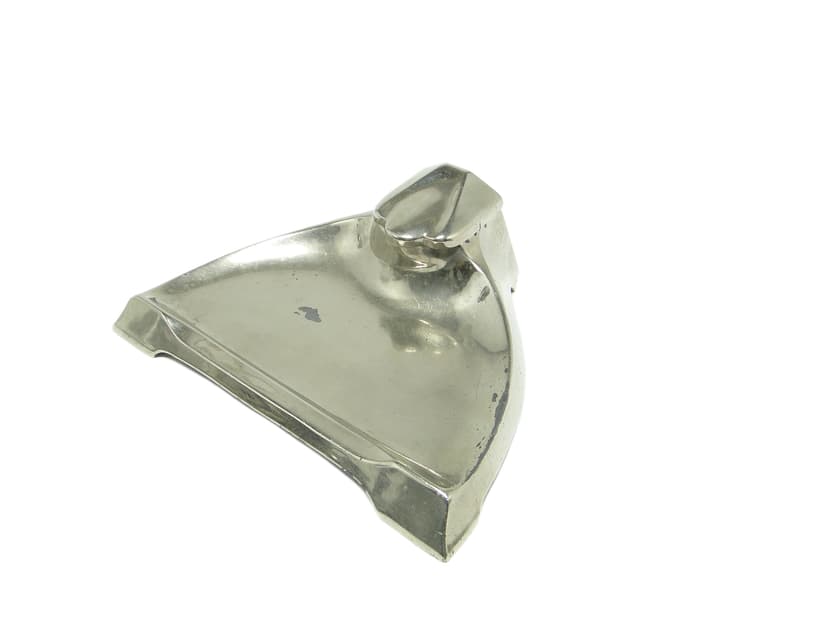 Kałamarz Art Nouveau, cyna srebrzona, Niemcy, początek XX w.