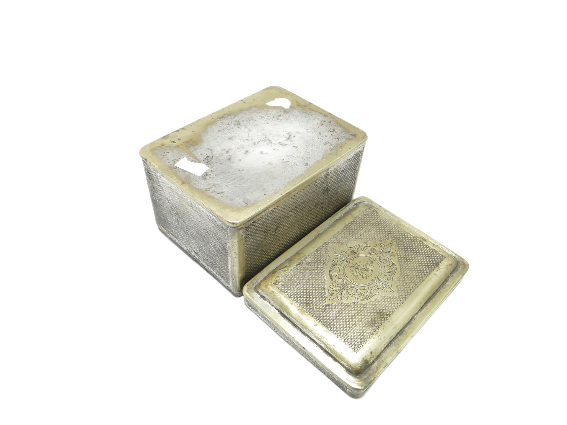 Sugar bowl, Historicism, silver-plated brass, Austria, 19th c. - 92002