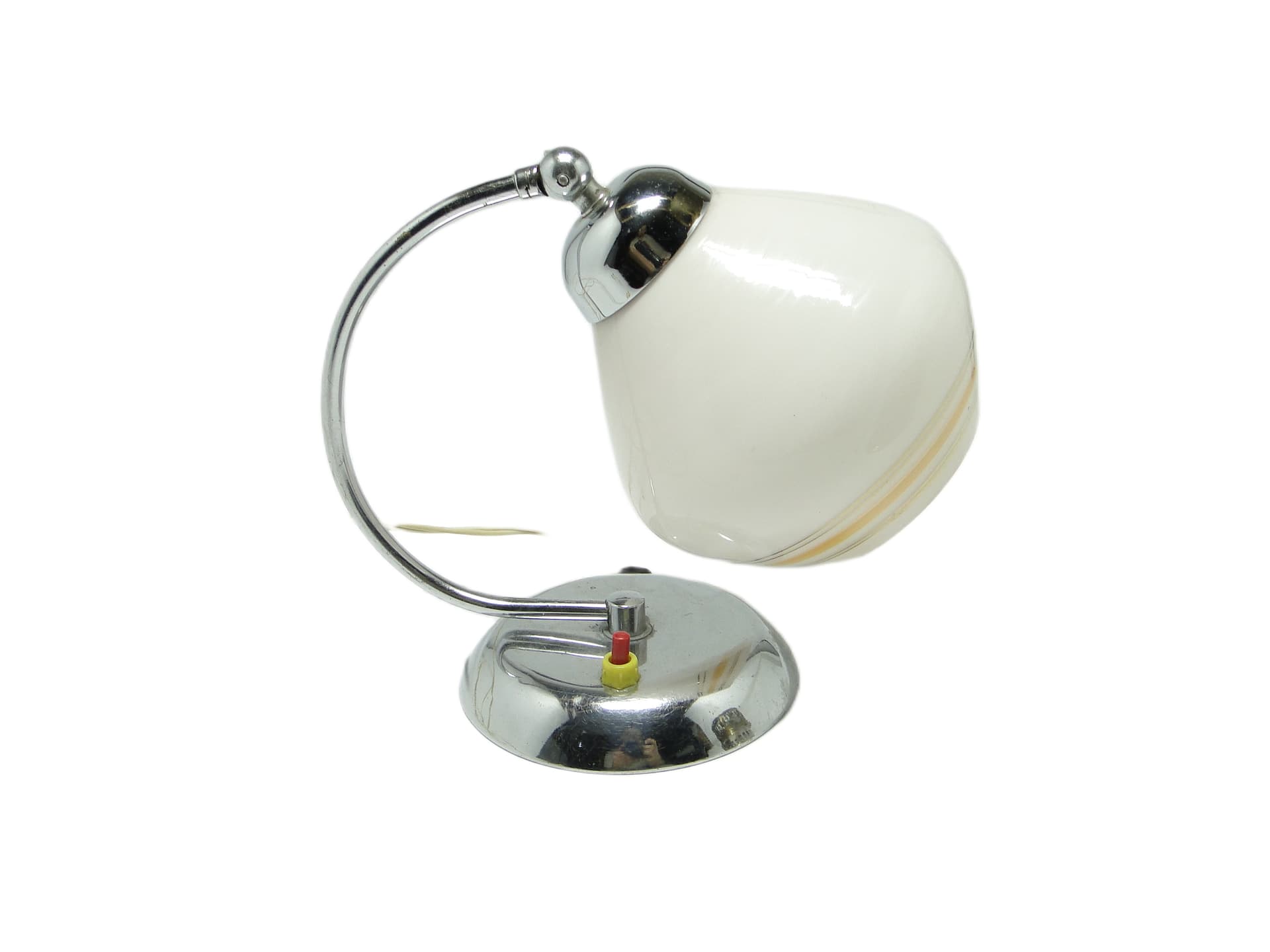 Lampka nocna Art Deco, Polska, lata 50.