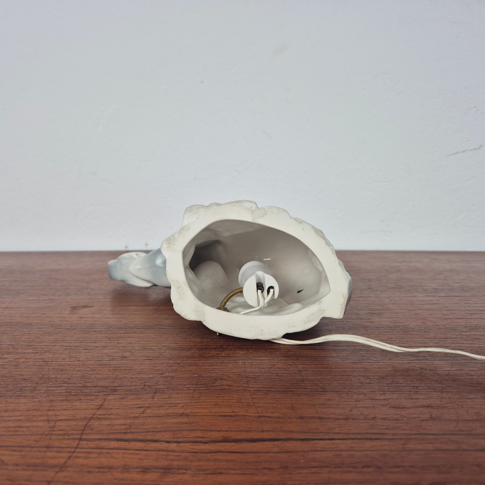 Porcelanowa lampka w kształcie słonia, Niemcy lata 60 - 92416