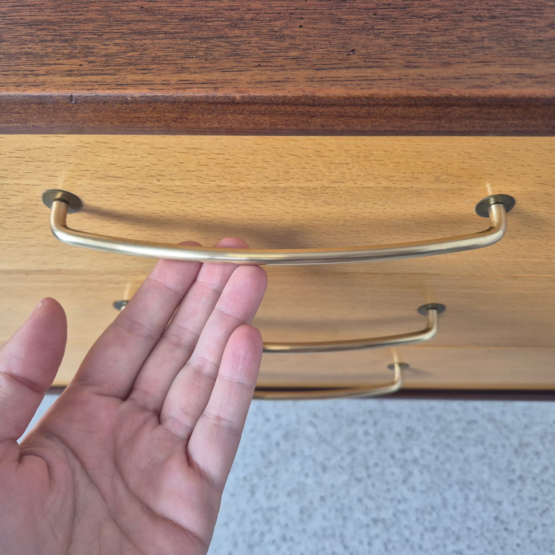 Designerska toaletka firmy Orsta Bruk, Dania lata 60 - 92491