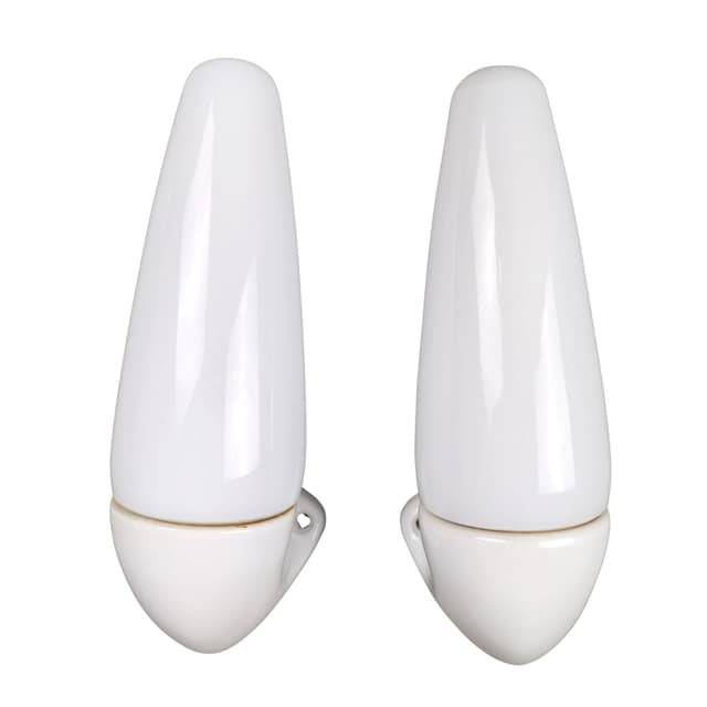 Para kinkietów łazienkowych, proj. S. Bernadotte, Ifo, lata 50. - WYMIARY