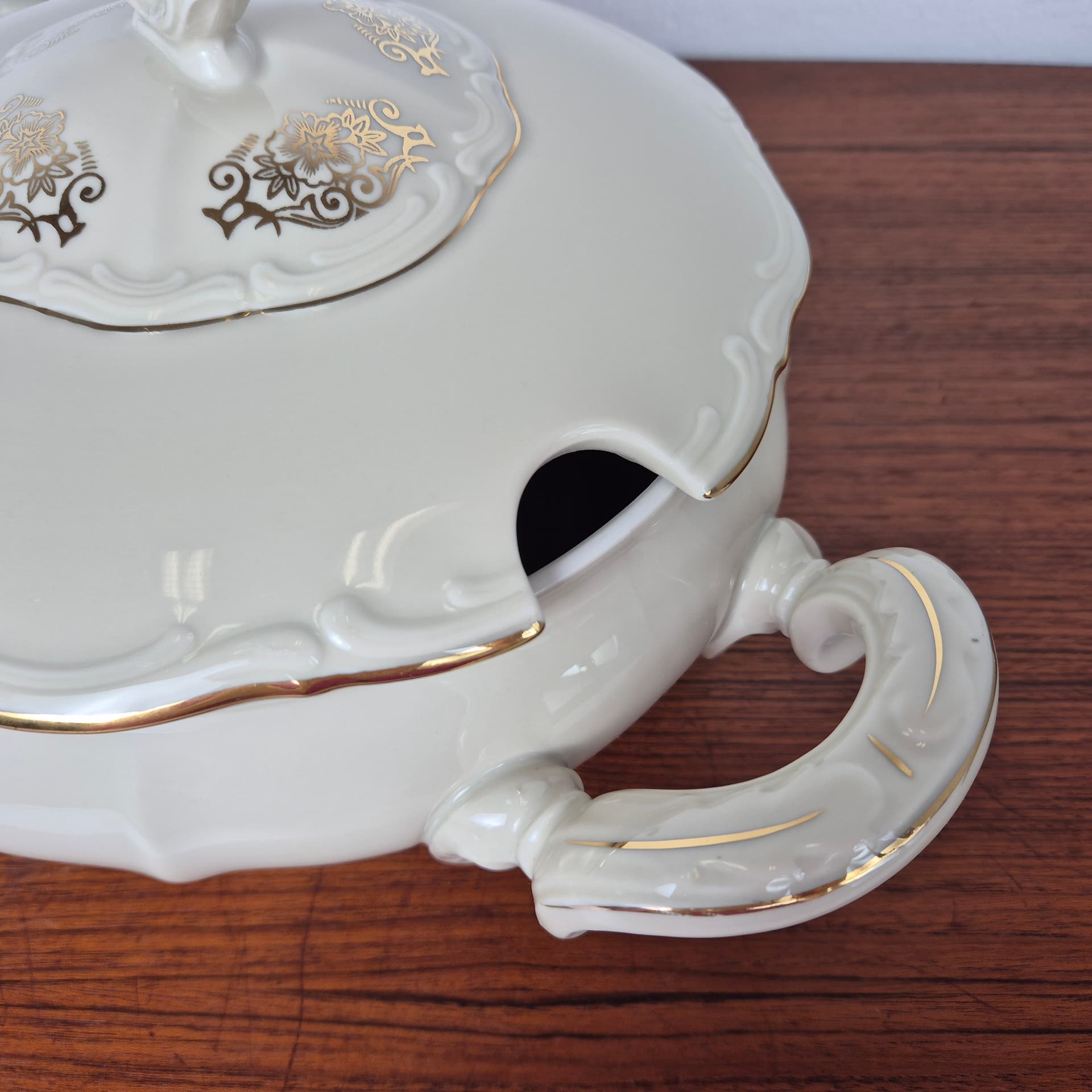 Porcelanowa waza do serwowania zupy, Bareuther, Niemcy lata 70. - 92678