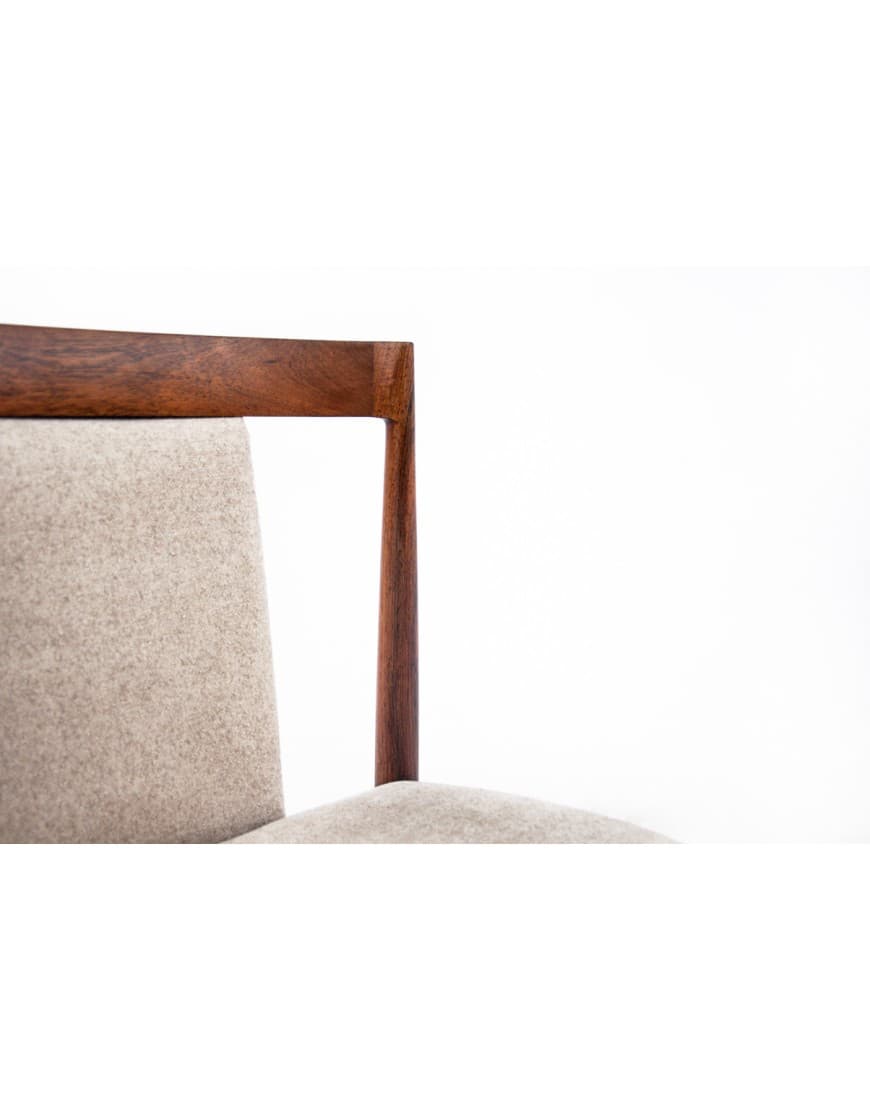 Dębowe krzesła, minimalizm, Dania, lata 60. - 58011