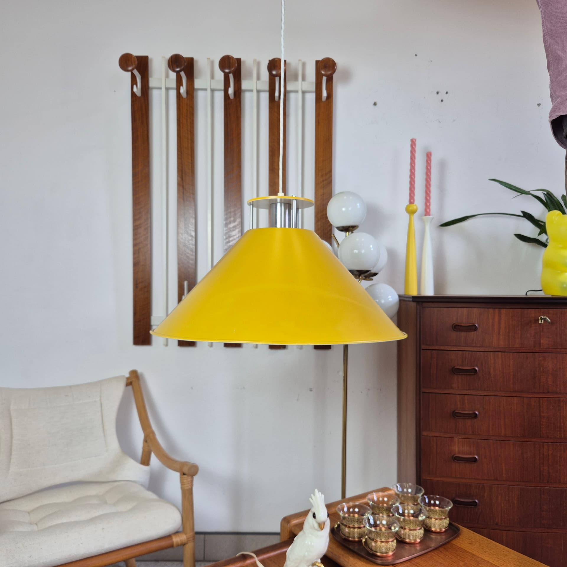 Duża lampa wisząca, proj. C. F. Møller, Nordisk Solar, Dania, lata 80. - 92713