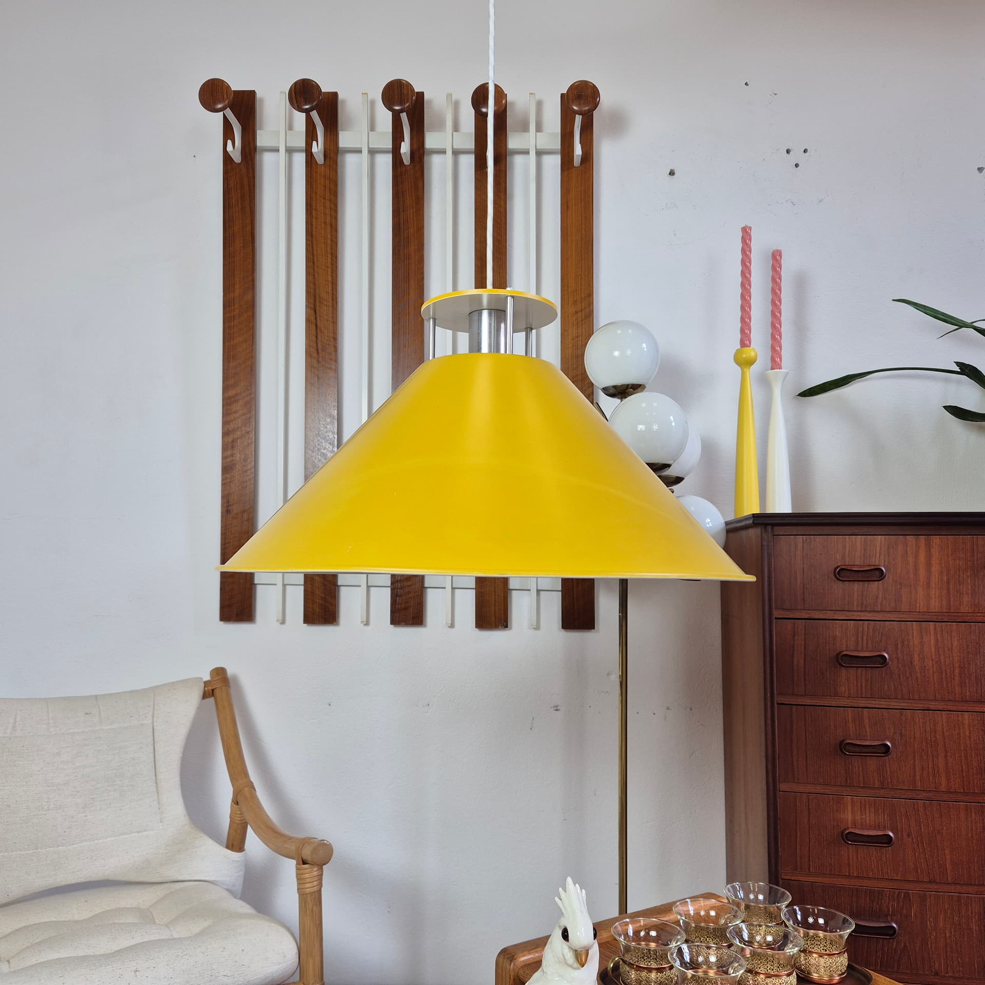 Duża lampa wisząca, proj. C. F. Møller, Nordisk Solar, Dania, lata 80. - 92721