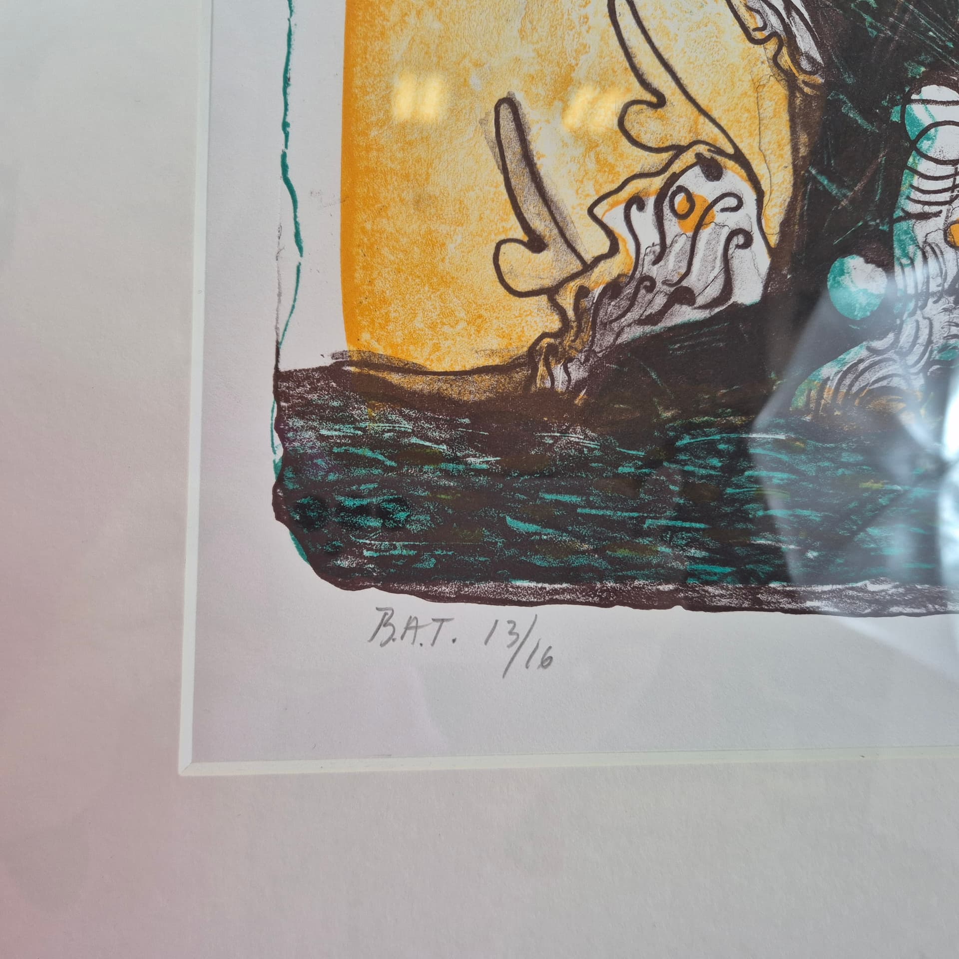 Litografia proj. Bjørn Nørgaard, Dania 2003 - 92733