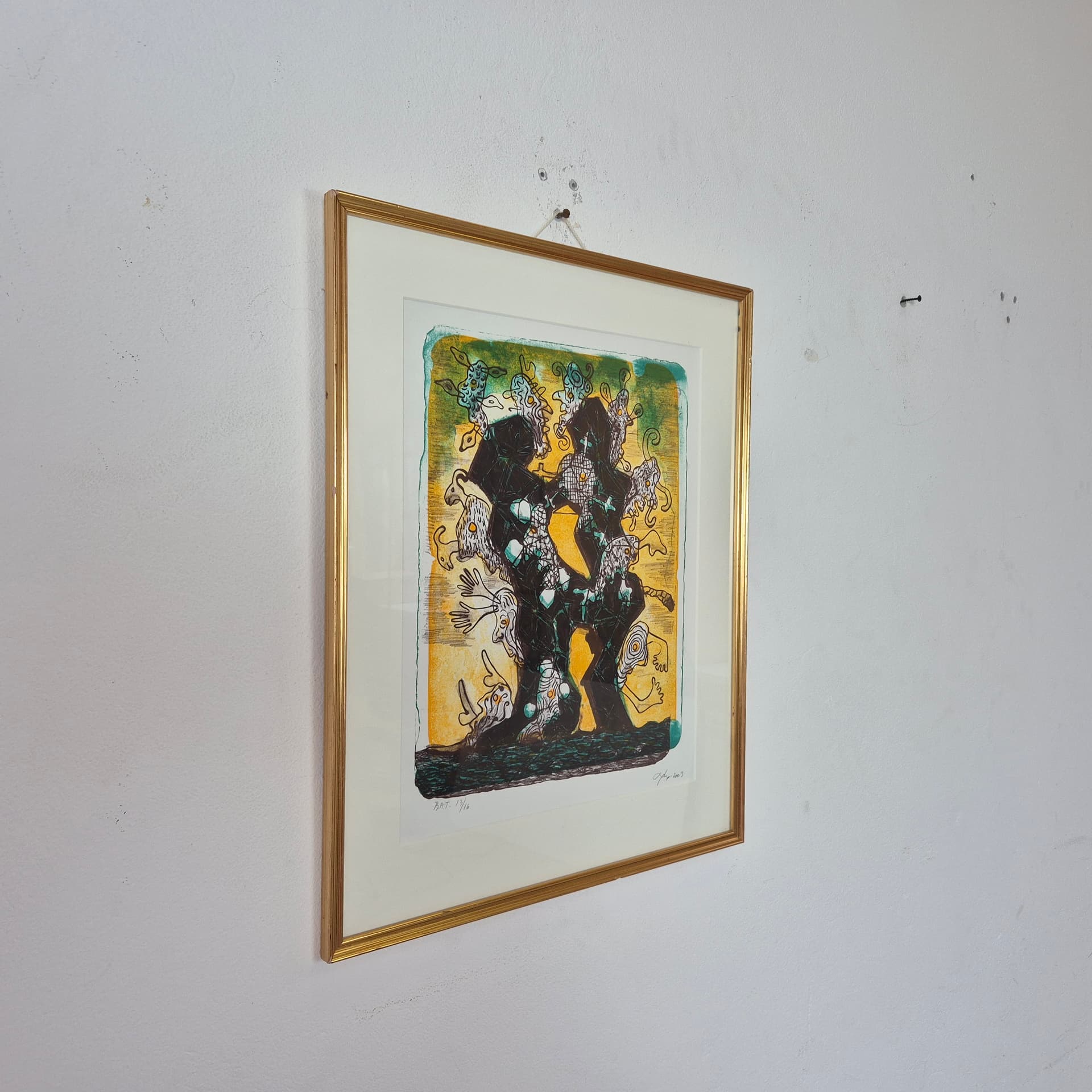 Litografia proj. Bjørn Nørgaard, Dania 2003 - 92731