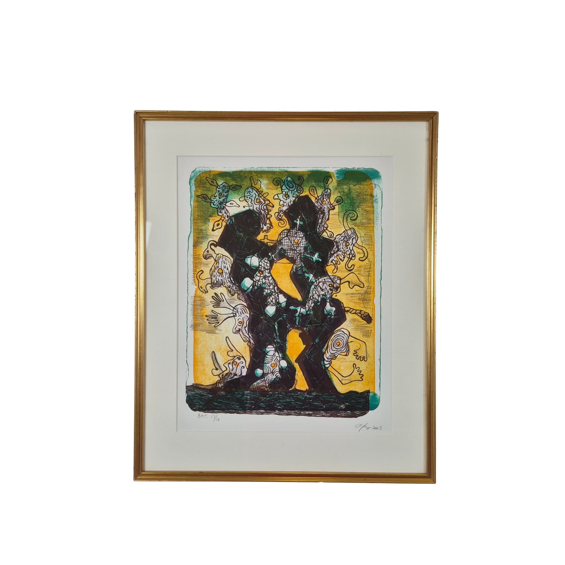 Litografia proj. Bjørn Nørgaard, Dania 2003