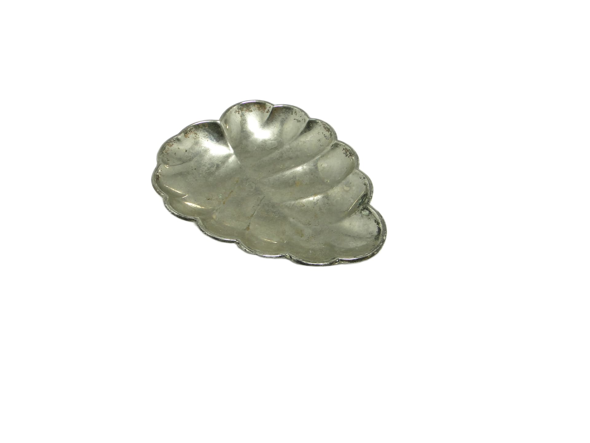 Scandinavian platter, silver-plated brass, Denmark, 1970s. - 93401