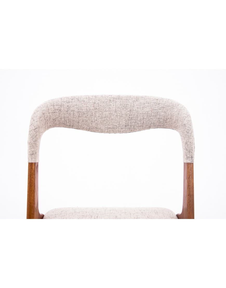 Tekowe krzesła, minimalistyczny design, Dania, lata 60. - 58028