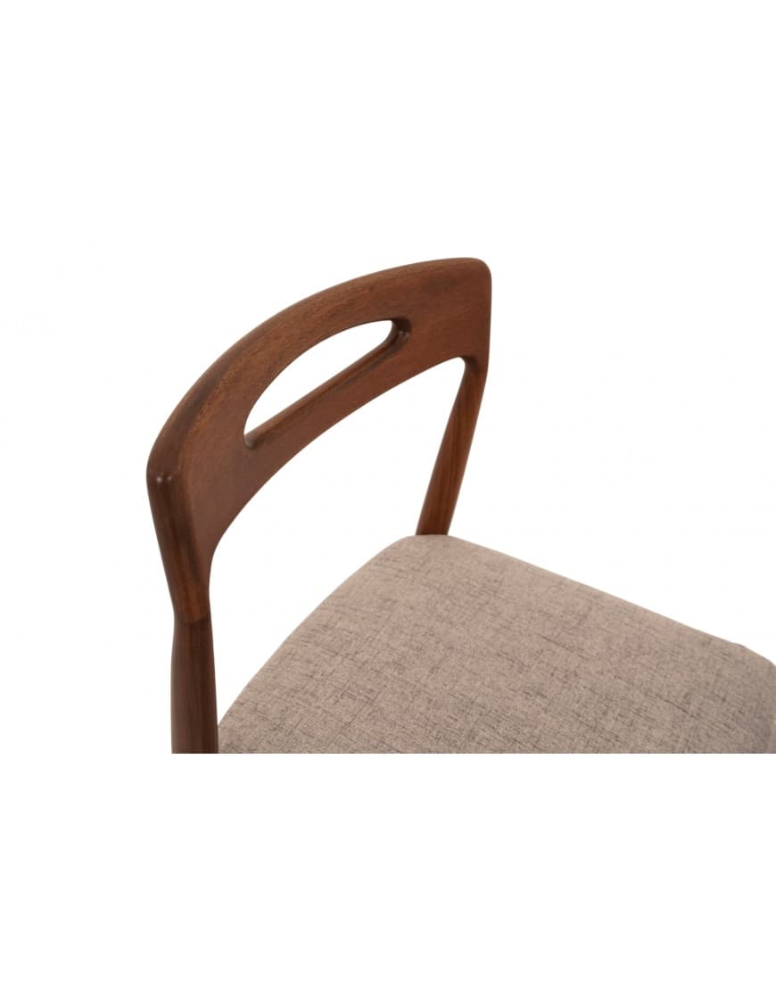 Tekowe krzesła, proj. J. Andersen dla Uldum Møbelfabrik, Dania, lata 60. - 58041