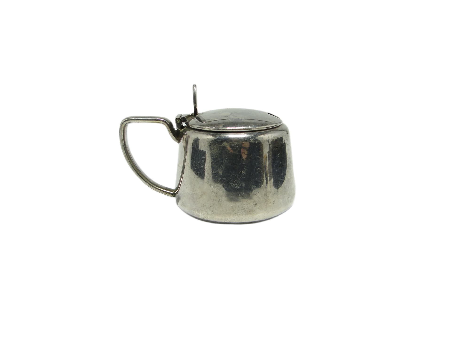 Art Deco salt shaker, silver-plated brass, Sweden, 1930s. - 93768