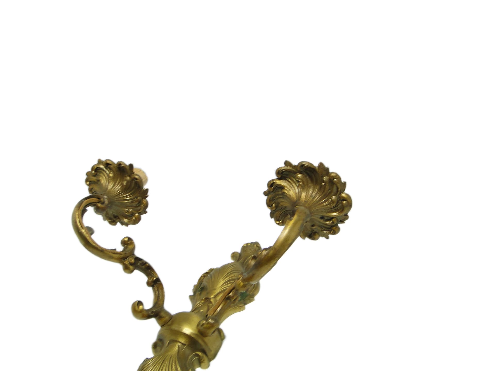 Kinkiet, Rococo, mosiądz, Polska, lata 70. - 94547