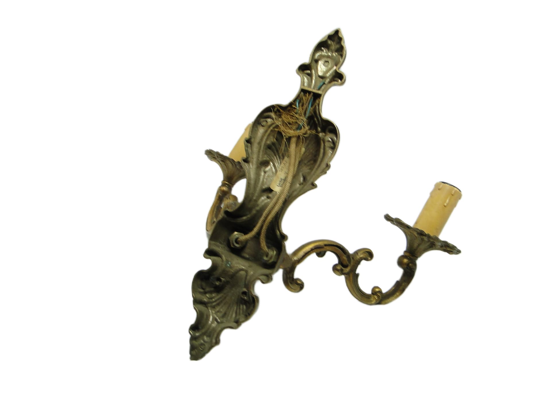 Kinkiet, Rococo, mosiądz, Polska, lata 70. - 94550